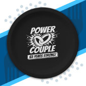 65e Jubileum koppels gehuwd 65 jaar sterk Papieren Bordje