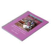 65e Jubileum Partij gastboek,  theepot Notitieboek (Linkerzijde)