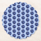 65e Jubileum saffier Kartonnen Onderzetters (Voorkant)