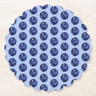 65e Jubileum saffier Kartonnen Onderzetters