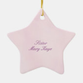 65e Jubileum van het Religieuze Leven Katholieke N Keramisch Ornament (Achterkant)