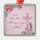 65e Jubileum van het Religieuze Leven Katholieke N Metalen Ornament (Voorkant)