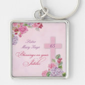 65e Jubileum van het Religieuze Leven Katholieke N Sleutelhanger (Voorkant)