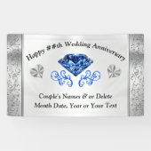 65e of 45e Sapphire Wedding Jubileum Banner (Horizontaal)