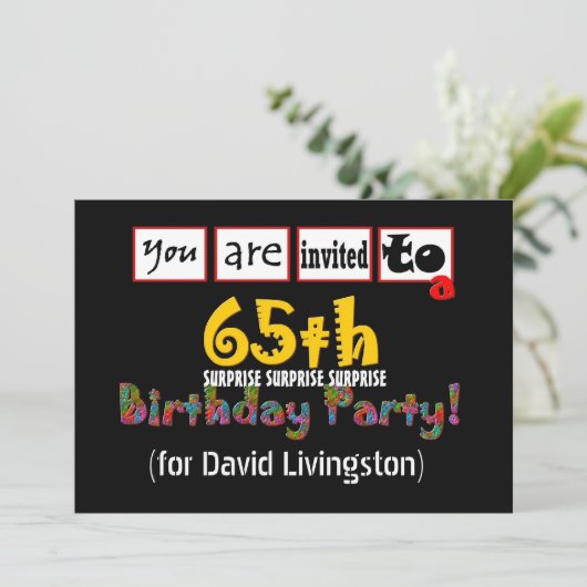 65e Sjabloon voor uitnodiging tot het indienen van (Staand voorkant)