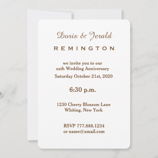 65e trouwdag hemelsblauwe roos A05 Kaart (Achterkant)