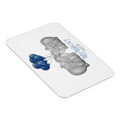 65e trouwdag olifant magnet magneet (Rechterzijde)