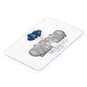 65e trouwdag olifant magnet magneet (Linkerzijde)