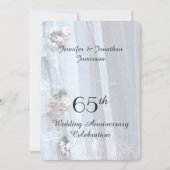 65e trouwdagfeest, Kanten Kaart (Voorkant)