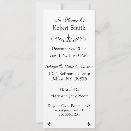 65e uitnodiging tot gecombineerde pensionering op  (Achterkant)