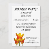 65e uitnodiging van de Birthday-feestdag (Achterkant)