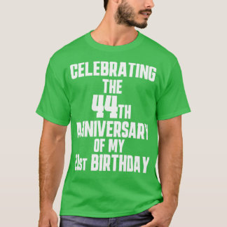 65e verjaardag 2 t-shirt