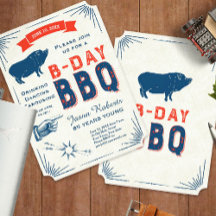 65e verjaardag BBQ-feest All American Vintage