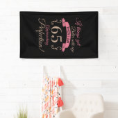 65e verjaardag beter met leeftijd spandoek (Insitu)