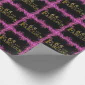 65e verjaardag cadeaupapier (Hoek)