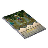 65e verjaardag Celebration Carousel Guest Book Notitieboek (Rechterzijde)