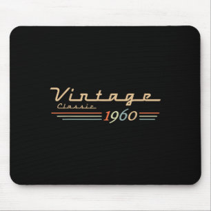 65e Verjaardag Decoraties Vintage 1960 65 Muismat