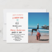 65e verjaardag Een groovy soort 65 verjaardag Kaart (Voorkant)