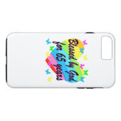 65E VERJAARDAG GOD HOUDT VAN MIJ DESIGN Case-Mate iPhone CASE (Achterkant (Horizontaal))