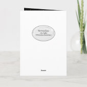 65e verjaardag Gold Mylar ballon en Confetti Card Kaart (Achterkant)