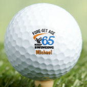 65e verjaardag golfballen 65 jaar grappig cadeau b