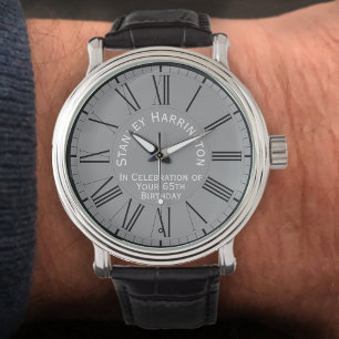 65e verjaardag horloge