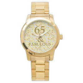65e verjaardag horloge