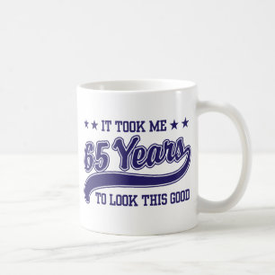65e verjaardag koffiemok