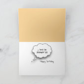 65e verjaardag Meerkat met een sombrero Kaart (Binnen)