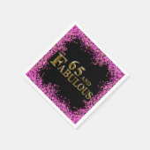 65e verjaardag servet (Hoek)