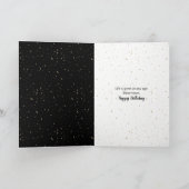 65e verjaardag Sparkler op zwart Kaart (Binnen)