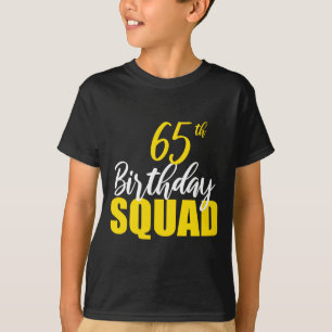 65e verjaardag Squad-feestje Verjaardag Familie Gr T-shirt