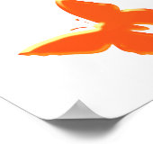 65E VERJAARDAG VLINDER POSTER (Hoek)