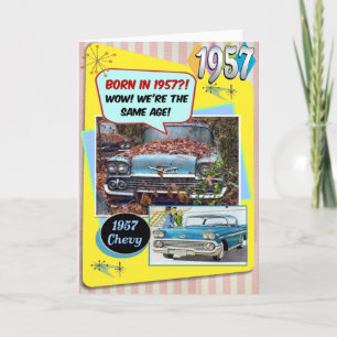 65e verjaardag! Wauw, dezelfde leeftijd als deze C Kaart
