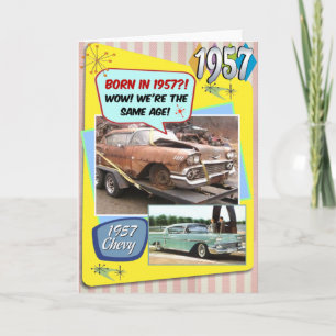 65e verjaardag! Wauw, dezelfde leeftijd als deze C Kaart