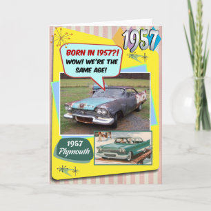 65e verjaardag! Wauw, dezelfde leeftijd als deze C Kaart