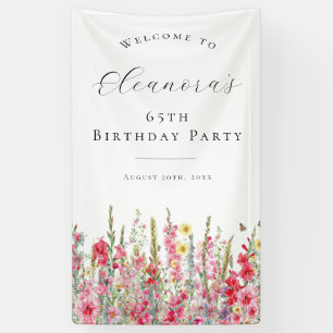 65e Verjaardagsfeest Augustus Geboorte Bloem Welko Spandoek