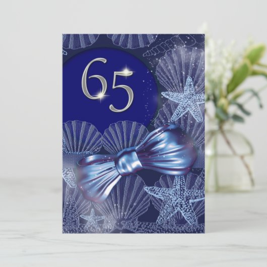 65e verjaardagsfeestdag, hoofdartikel CUSTOMIZE Kaart (Staand voorkant)