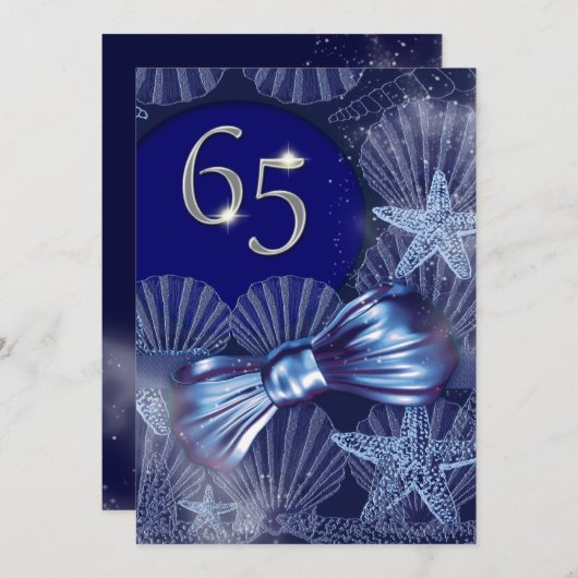 65e verjaardagsfeestdag, hoofdartikel CUSTOMIZE Kaart (Voorkant / Achterkant)