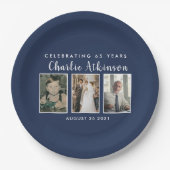 65e verjaardagsfoto, bord (Voorkant)