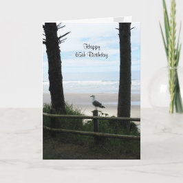 65e verjaardagskaarten kaart