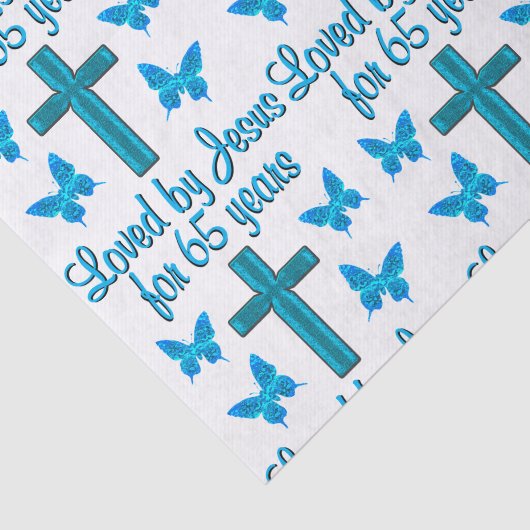 65E VERLIES JESUS TISSUEPAPIER (Detail)