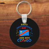 65ste Onafhankelijkheidsdag Congolese Pride Dr. Sleutelhanger (Voorkant)