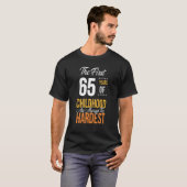 65ste verjaardag t-shirt (Voorkant volledig)