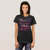 65ste verjaardag voor vrouwen t-shirt (Voorkant volledig)