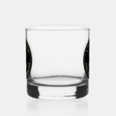 65ste verjaardag whisky glas (Links)
