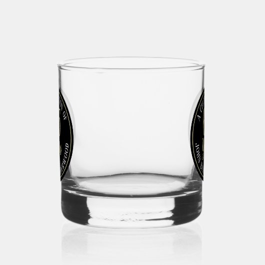65ste verjaardag whisky glas (Links)