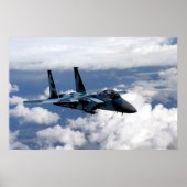 65th Aggressor Squadron F-15 Eagle Poster (Voorkant)