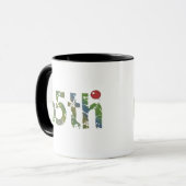 65th Birthday Gifts Mok (Voorkant links)