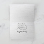 65th Birthday Pelicans Humor Kaart (Binnen)